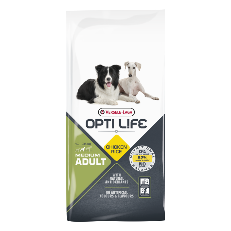 Opti Life Adult Medium – Hrana sa piletinom za odrasle pse srednjih rasa Versele-Laga