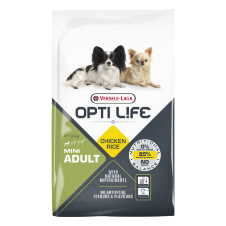 Opti Life Adult Mini – Hrana sa piletinom za odrasle pse malih rasa