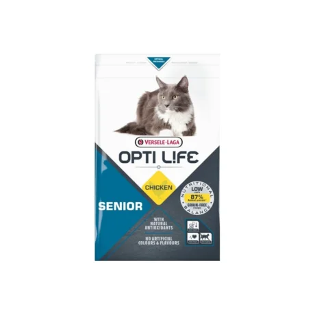 Opti Life Cat Senior Chicken 1 kg – Hrana sa piletinom za starije mačke