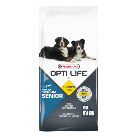 Opti Life Senior Medium & Maxi 12,5 kg – Hrana za starije pse srednjih i velikih rasa Versele-Laga