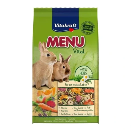 Vitakraft Menu Vital hrana za zečeve 1 kg – pakovanje