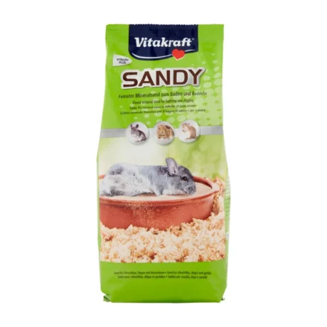 Vitakraft Sandy mineralni pesak za činčile 1 kg – pakovanje