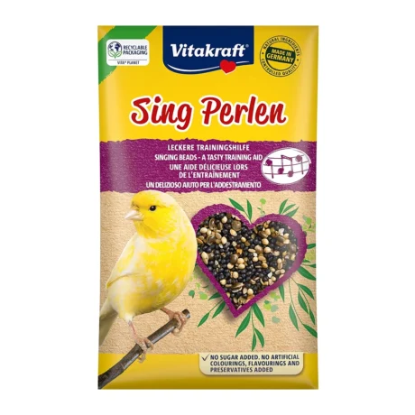 Vitakraft Sing Perlen perle za kanarince za pevanje 20 g – pakovanje