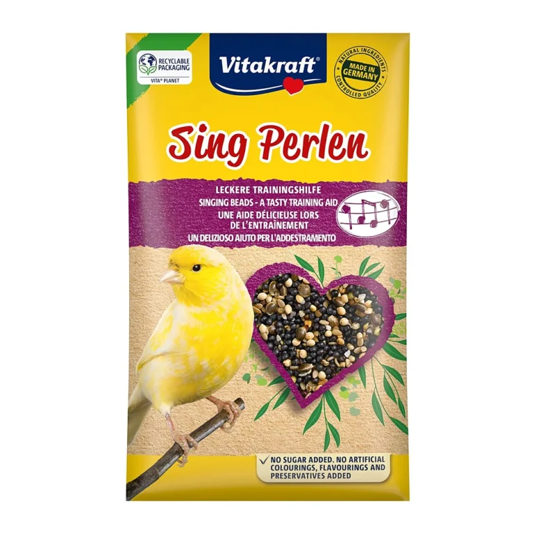Vitakraft Sing Perlen perle za kanarince za pevanje 20 g – pakovanje