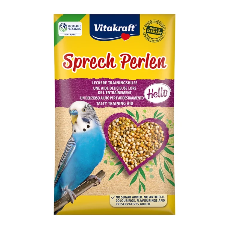 Vitakraft Sprech Perlen perle za tigrice za govor i pevanje 20 g – pakovanje