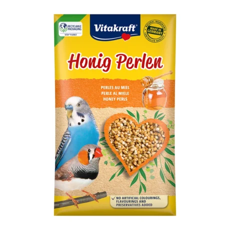 Vitakraft Honig Perlen perle za tigrice sa medom 20 g – pakovanje