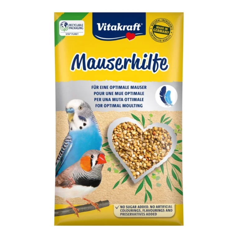 Vitakraft Mauserhilfe dodatak za tigrice tokom mitarenja 20 g – pakovanje