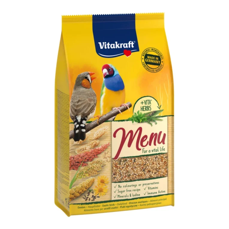Vitakraft Menu potpuna hrana za egzotične ptice 1 kg – pakovanje