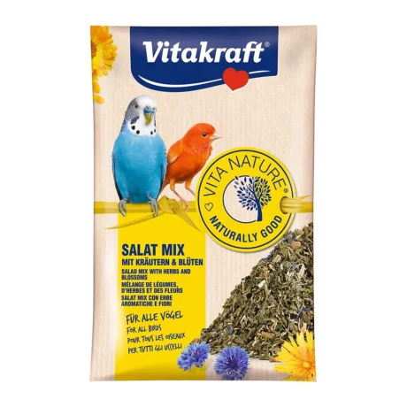 Vitakraft Vita Nature Salat Mix poslastica sa mineralima za ptice 10 g – pakovanje
