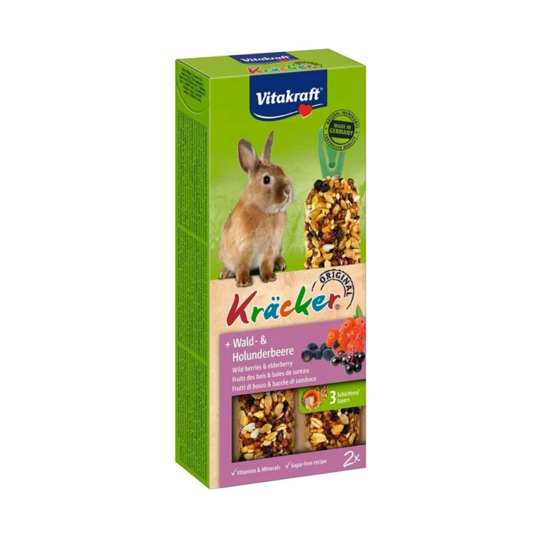 Vitakraft Kräcker šumsko voće za zečeve 2 kom 112 g – pakovanje