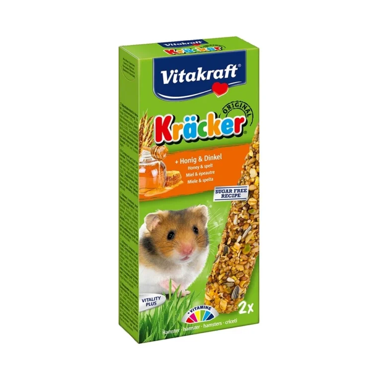 Vitakraft Kräcker med i spelta za hrčke 2 kom 112 g – pakovanje