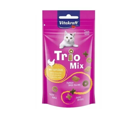 Vitakraft Trio Mix piletina poslastica za mačke 60 g – pakovanje