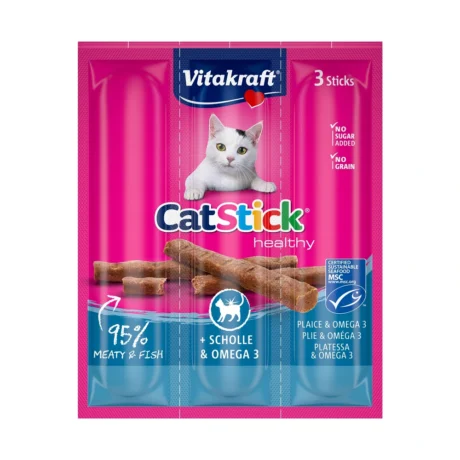 Vitakraft Cat Stick Mini Omega 3 poslastica za mačke 3x6 g – pakovanje