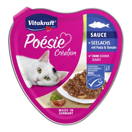 Vitakraft Poesie Creation bakalar sa testeninom i paradajzom 85 g – pakovanje