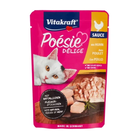 Vitakraft Poesie Delice piletina u sosu za mačke 85 g – pakovanje