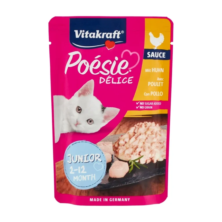 Vitakraft Poesie Delice Junior piletina u sosu za mačiće 85 g – pakovanje