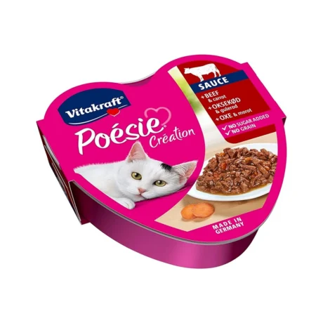 Vitakraft Poesie Creation govedina i šargarepa u sosu 85 g – pakovanje