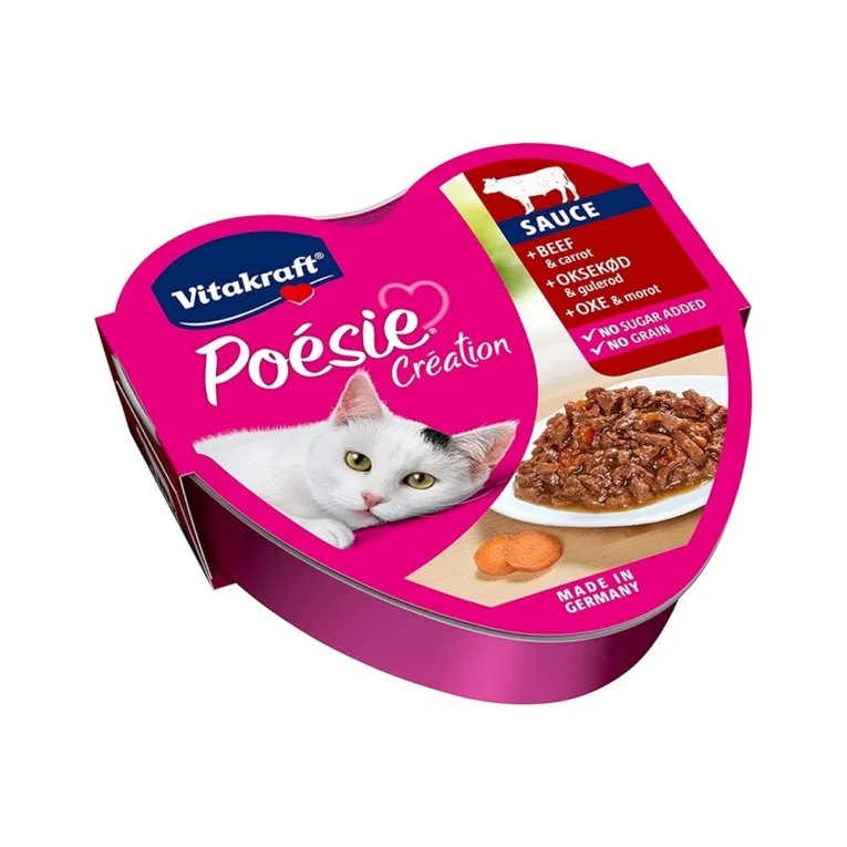 Vitakraft Poesie Creation govedina i šargarepa u sosu 85 g – pakovanje