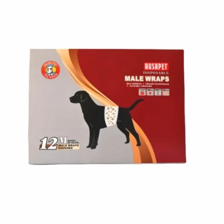 Hush Pet pelene za mužjake M, 12 kom u pakovanju