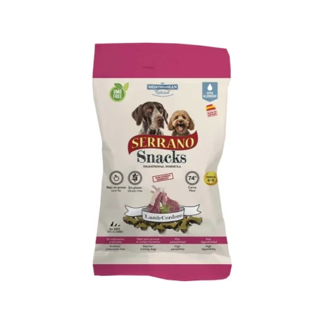 Mediterranean Serrano Snacks Lamb – mekane poslastice sa jagnjetinom za pse 100 g