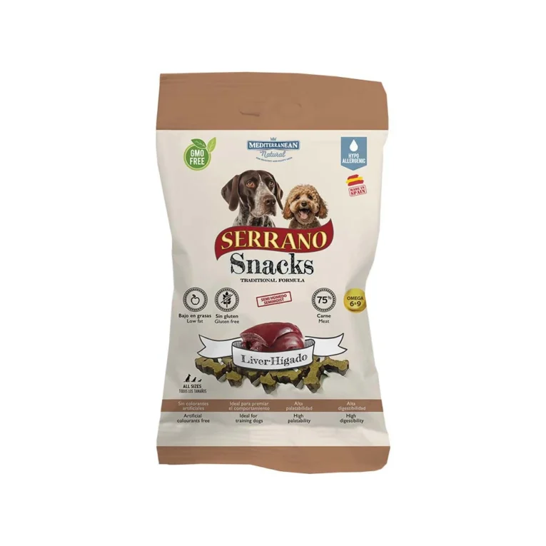 Mediterranean Serrano Snacks Liver poslastica za pse 100 g