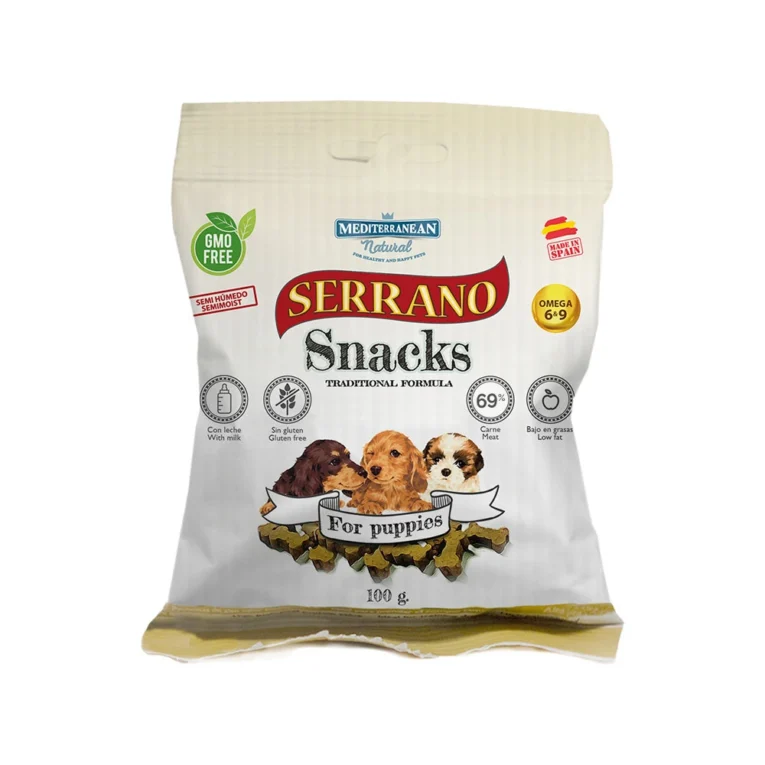 Mediterranean Serrano Snacks Puppy poslastica za štence 100 g