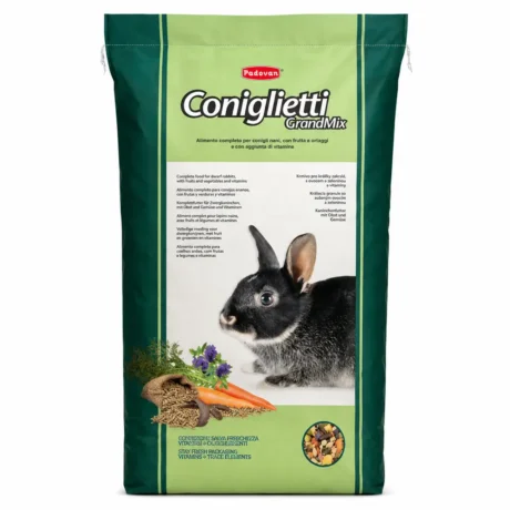Padovan GrandMix Coniglietti kompletna hrana za patuljaste kuniće, 20 kg