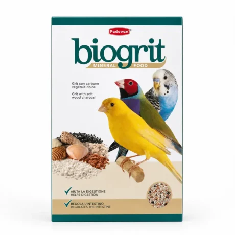 Padovan Biogrit mineralni grit sa školjkama i kvarcom za ptice zrnojede, 700 g