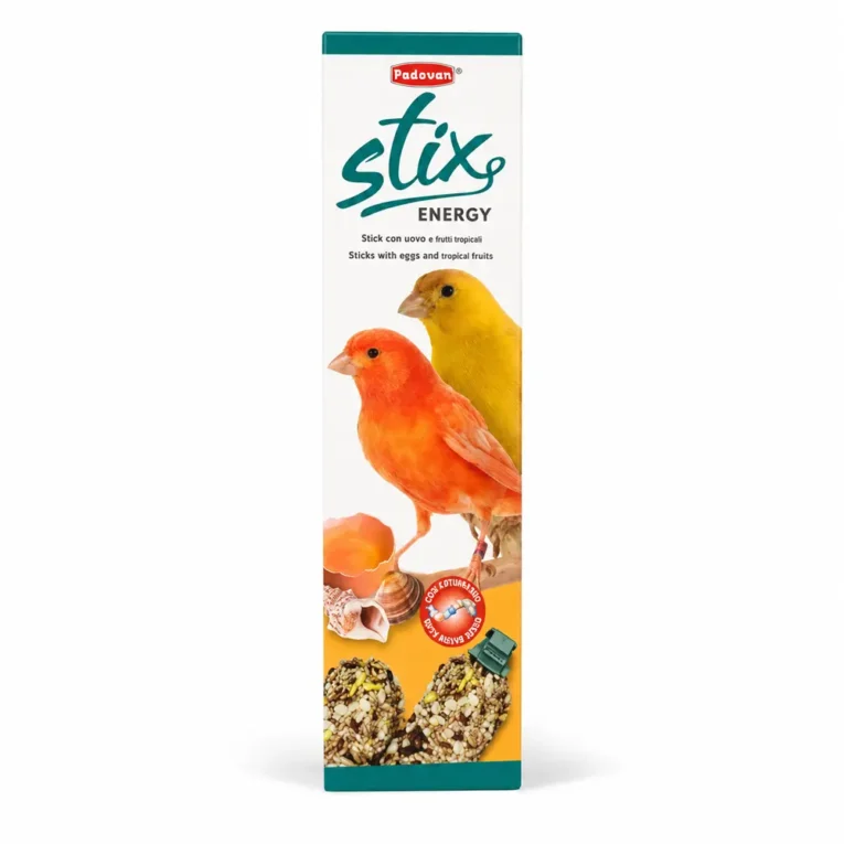 Padovan Stix Energy štapići sa jajima i aminokiselinama za kanarince, 80 g