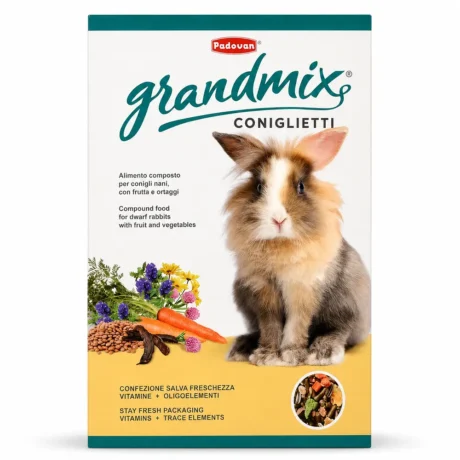 Padovan GrandMix Coniglietti kompletna hrana za patuljaste kuniće, 850 g