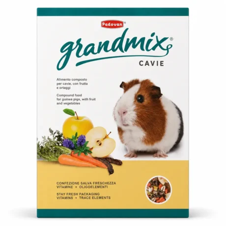 Padovan GrandMix Cavie kompletna hrana za zamorce, činčile i degue, 850 g