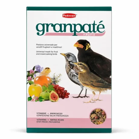 Padovan GranPâtée Fruits kompletna hrana sa voćem za voćojede i insektojede ptice, 1 kg