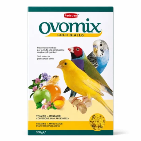 Padovan Ovomix Gold Giallo meka dopunska hrana za ptice zrnojede, 300 g