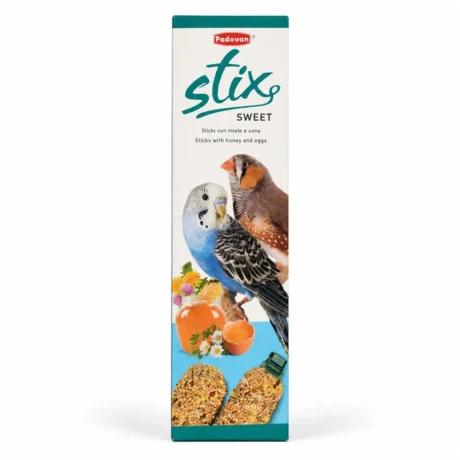 Padovan Stix Sweet štapići sa medom za tigrice, zebe i druge male egzotične ptice, 80 g