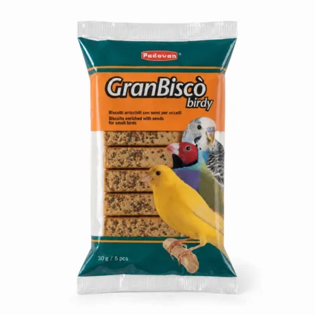 Padovan GranBiscò Birdy biskviti za male ptice, 30 g / 5 kom