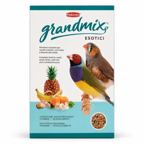 Padovan GrandMix Esotici kompletna hrana za zebe i male egzotične ptice – više pakovanja
