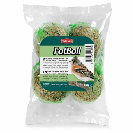 Padovan Fatball masne kugle za divlje ptice, 350 g / 4 kom