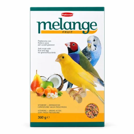 Padovan Mélange Fruit meka hrana sa voćem za zrnojede ptice, 300 g