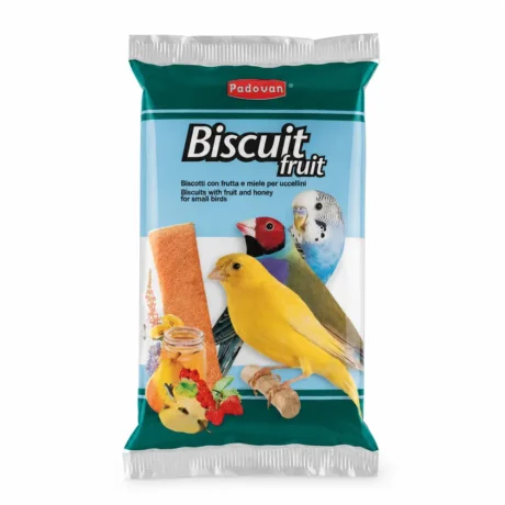 Padovan Biscuit Fruit voćni biskviti za male ptice, 30 g / 5 kom