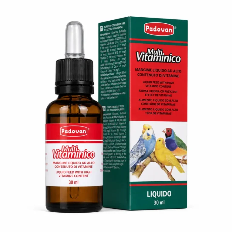 Padovan Multivitaminico multivitaminski dodatak sa aminokiselinama za ptice, ...