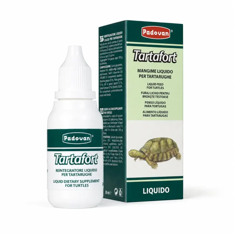 Padovan Tartafort tečni kalcijum sa vitaminom D3 za kornjače, 30 ml