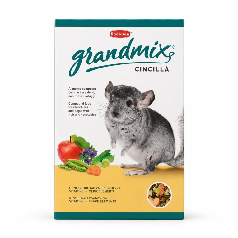 Padovan GrandMix Cincillà kompletna hrana za činčile i degue, 850 g