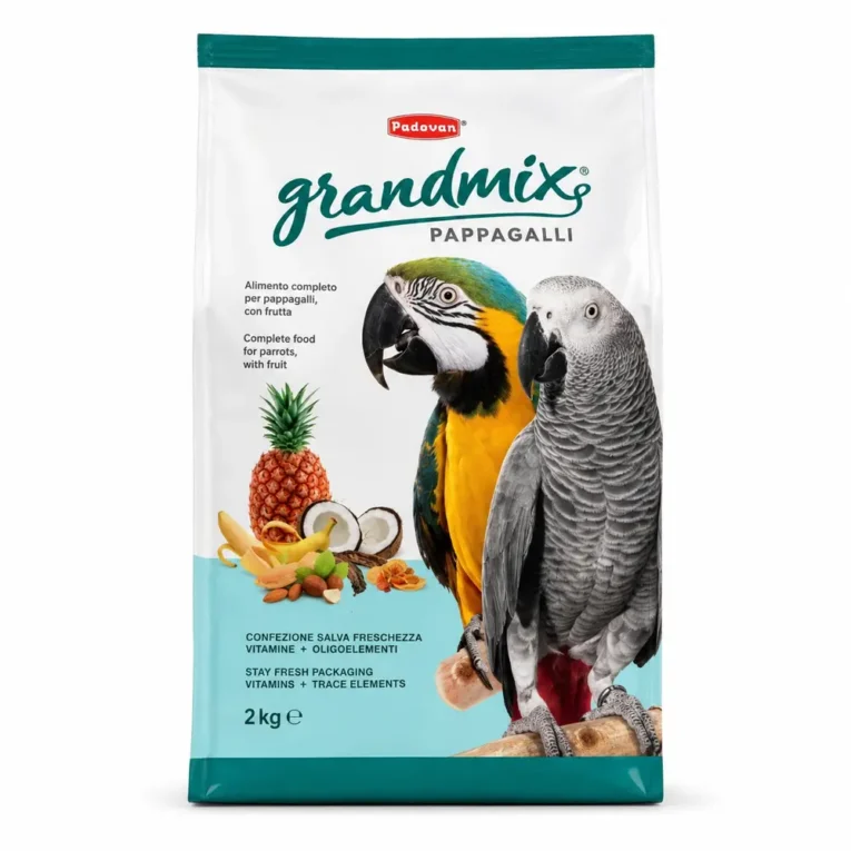 Padovan GrandMix Pappagalli kompletna hrana za velike papagaje, 2 kg