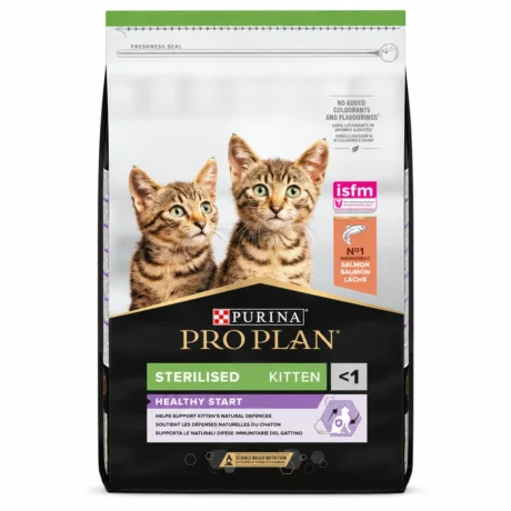 Pro Plan Sterilised Kitten losos 1,5 kg – hrana za sterilisane mačiće