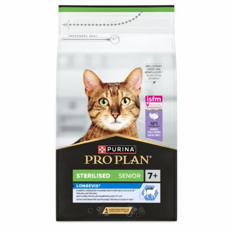 Pro Plan Sterilised Senior 7+ ćuretina 1,5 kg – hrana za starije mačke