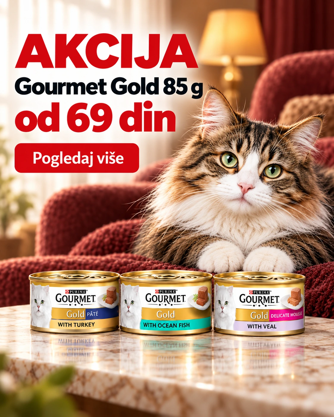 Gourmet Gold 85 g - od 69 din
