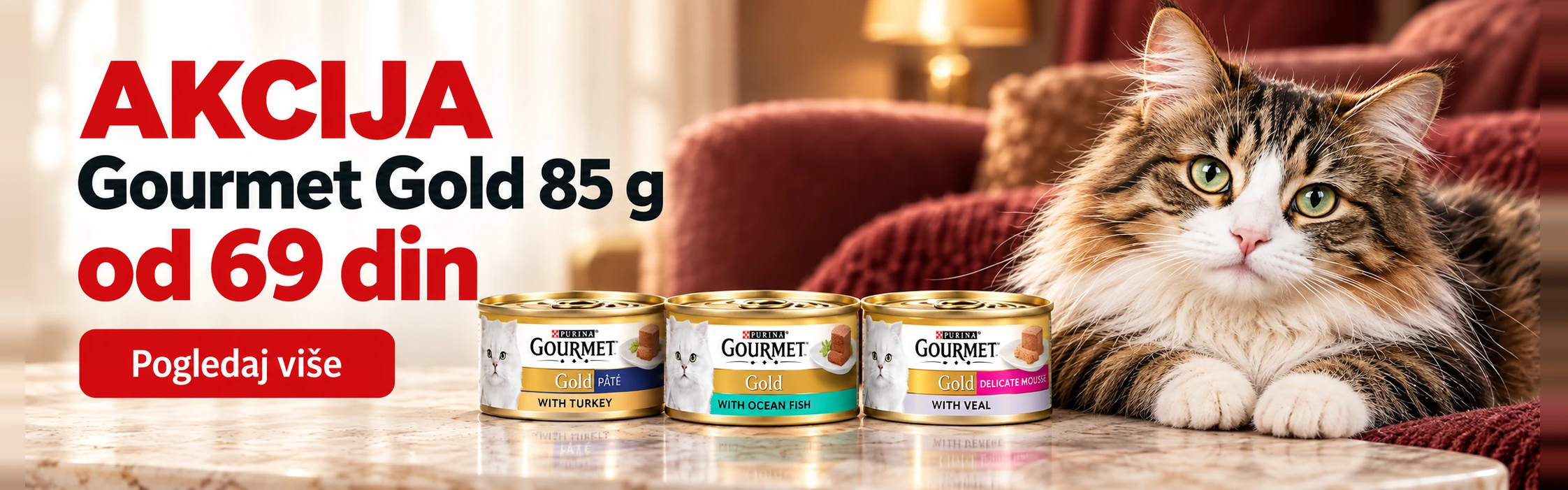 Gourmet Gold 85 g akcija - od 69 din