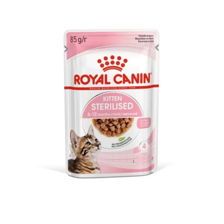 Royal Canin Kitten Sterilised 12×85 g – vlažna hrana za sterilisane mačiće
