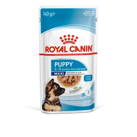 Royal Canin Maxi Puppy 10×140 g – vlažna hrana za štence
