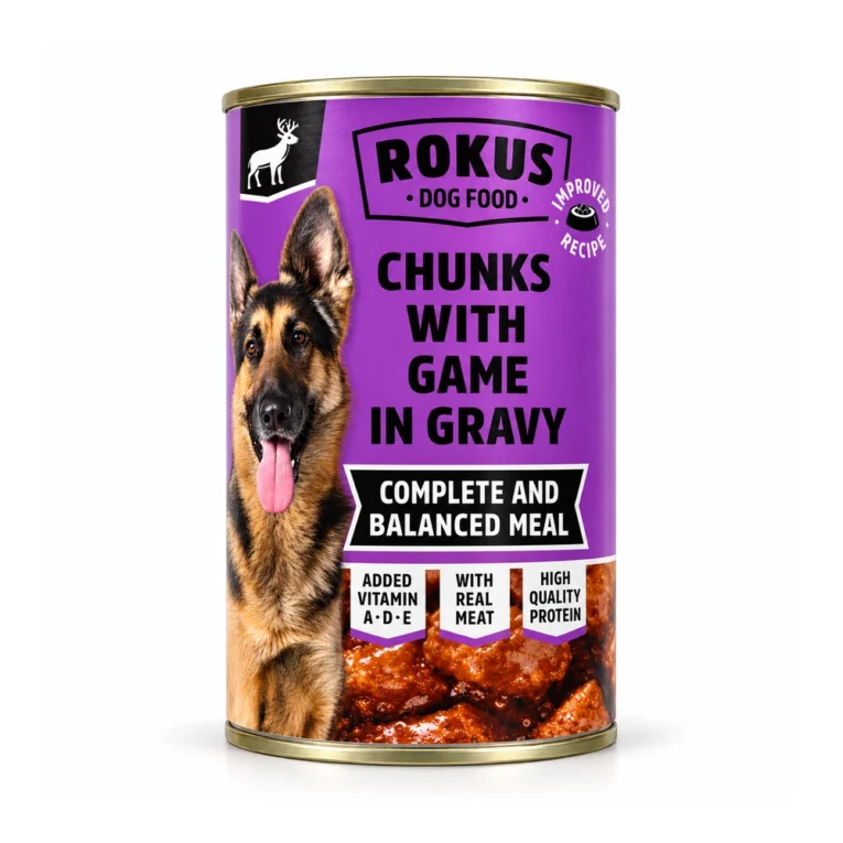 Rokus Dog Divljač – konzerva za pse 1250 g